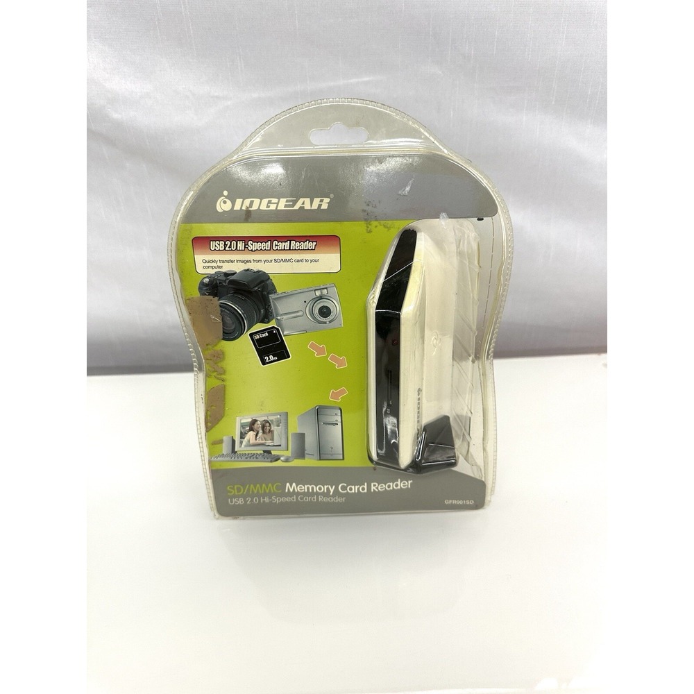 IOGEAR USB 2.0 Hi-Speed Card Reader Model-CFR901CF Compact Flash Memory